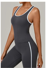 Sports Underwear Women's Sports Strappy Top Yoga Vest Fitness Tank Top Gym Beautiful Open Back Bra Running Workout Halter Bra