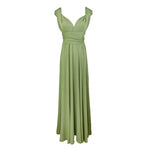 Women's Transformer Dress Multi Way Wrap Backless Wedding Evening Gown Convertible Floor Long Formal Dress