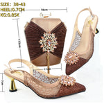 Doershow fashion BLUE Italian Shoes With Bag High Quality Italy Shoe And Bag set For wedding! HGH1-11