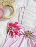 High Waisted Bikinis 2026 Push Up Women Swimsuits Sexy Swimwear Brazilian Bikini Set Floral Biquini Pink Black Summer Beachwear