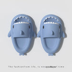 Cute Shark Slippers for Women & Men Summer Platform Night Glow-in-the-Dark Indoor Beach Slides Home Street Wear DIY Accessory