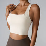 Women's Sports Bra Top Tight Elastic Gym Sport Vest Yoga Bras Crop Top Yoga Clothes Stretch Sports Underwear