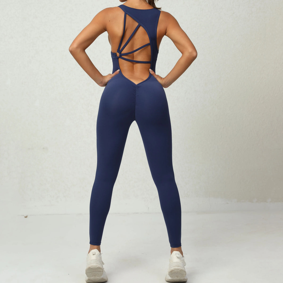 New Yoga Jumpsuit Women One-Piece Sweatpants Sleeveless Gym Suit Running Breathable Sportswear Stretch Tight Leggings