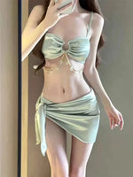 New Swimsuit Women Micro Bikini Bathing Suit Fashion Sexy Summer New Model Korean Version Cinjunto De Dos Piezas Mujer 2025