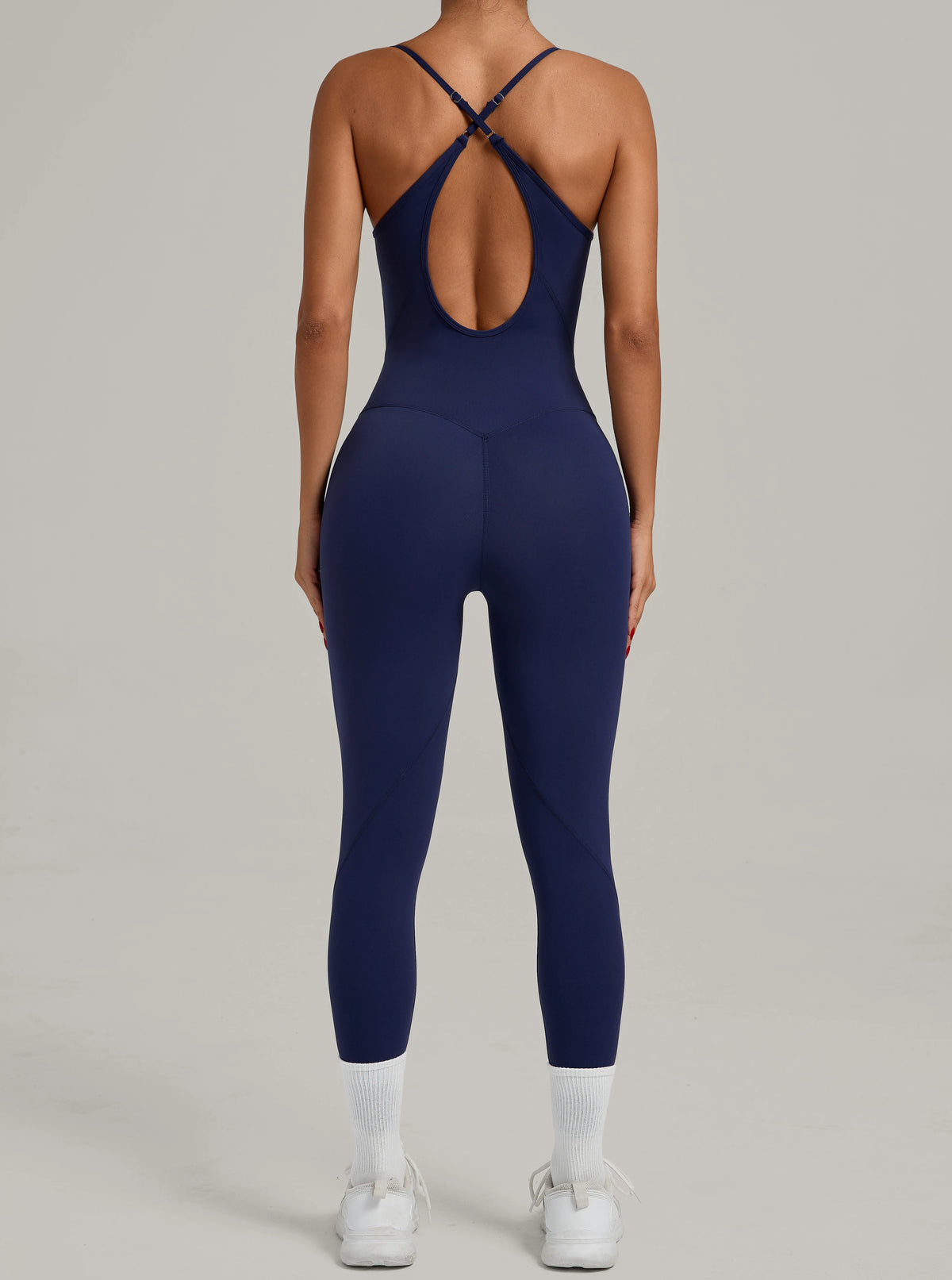 Padded One-Piece Yoga Clothes Sportswear Women's Gym Push Up Workout Clothes Fitness Sports Fitness Wear Yoga Jumpsuit