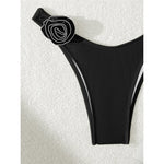 Sexy 3D Flowers Underwired Bikini Women Swimwear Female Swimsuit Two-Pieces Bikini Set Brazilian Bather Bathing Suit Swim V7970