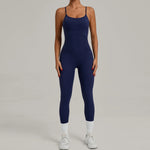 Padded One-Piece Yoga Clothes Sportswear Women's Gym Push Up Workout Clothes Fitness Sports Fitness Wear Yoga Jumpsuit