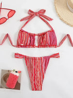 New Sexy Bikini Women's Swimsuit Micro Swimwear High Cut Bandeau Bikinis Sets Two Piece Bathing Suit Swimming for Beach Wear