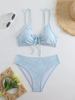 High Waist Bikini 2026 Women Strappy Swimsuit Sexy Striped Swimwear Female Bathers Bathing Swimming Swim Suit Beachwear