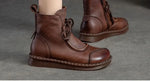Shoes for WomenCross-tied Ladies Boot Daily Boots Hot Sale Cotton Shoes Round Toe Comfortable Flat Shoes Women Ankle Boots