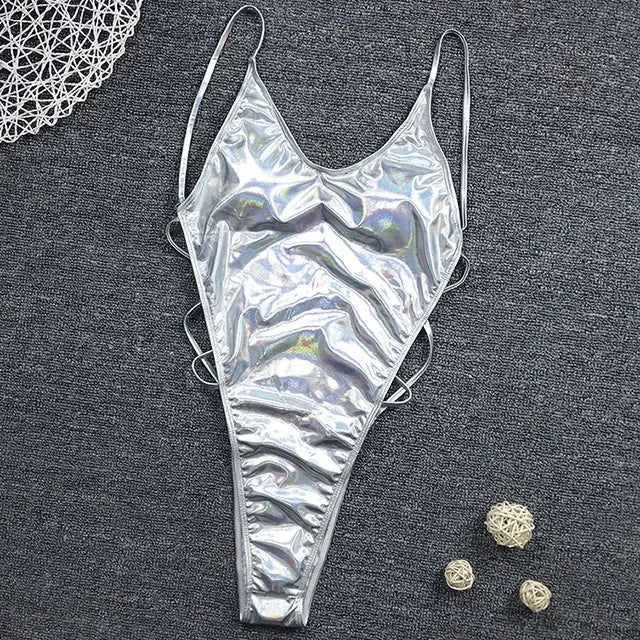 Sexy Extreme Mini Micro Thong One Piece Swimsuit Women Swimwear Female Backless Monokini High Cut Bathing Suit Swim Beach Wear