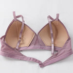 Leisure Triangle Cup Underwear Sexy and Comfortable Bra French wireless bralette breathable stylish bra