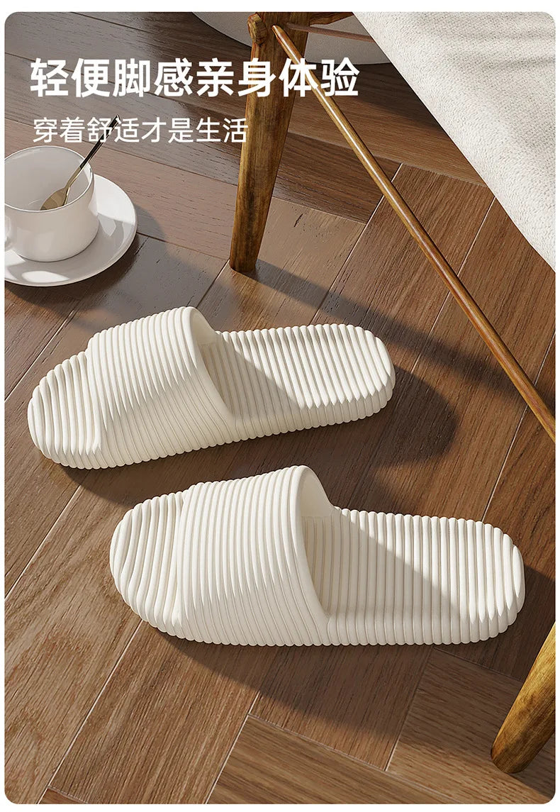 EVA Travel Folding Slippers Women New Portable Couple Indoor Home Bathroom Shower Anti Slip Men Comfortable Simple Slippers