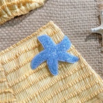 Sequin Starfish light blue Texture Swimwear Sexy Halter String Triangle Bikinis Sets Shorts Bottoms Woman Swimsuit 2026 Bikini