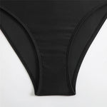 Sexy Halter Bikini 2026 Criss Cross Solid Swimsuit High Waist Swimwear Female Bathers Bathing Swimming Suit Padded Beachwear
