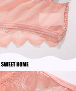 5PCs/Set Sexy Lace Thongs for Women Solid G-String Panties Floral Perspective Underwear Female Soft Breathable Women Lingerie