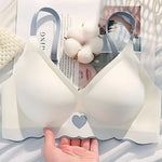 Push-Up Bras For Women Seamless Bra Non-wire Bralette Wire Free Invisible Brassiere V-Neck Sexy Lingerie Padded Underwear S-XL