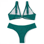 ZTVitality Solid Knotted Sexy Women Swimsuit 2025 New Arrival Bikini Push Up Padded Bra Beach Swimwear Female Brazilian Biquini