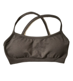 Sports Bra Women Padded Yoga Top Seamless Gym Bra Top Back Cross Workout Tank Top Push Up Fitness Crop Top Running Underwear