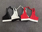 Women's Nude Yoga Bra Slim Fit Beautiful Back Sports Top Fitness Running Casual Tight-fitting Top