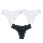 3Pcs/Set Cotton Panties Women G-string Female Underpants Sexy Lingerie Seamless Underwear Low Rise Panties M-XL Intimates