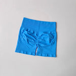 Women's High-Waisted Yoga Sports Shorts Summer Stretch Hip-Lifting Abdominal-Tightening Fitness Three-Part Shorts