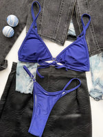 Extreme Mini Micro String Tiny Bikini Female Swimsuit Women Thong Swimwear Two-pieces Bikini Set Triangle Bathing Suit Swim Lady