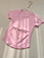 Sport Shirt Women Fitness Impact Short Sleeve Top Gym Workout Yoga Blouse Quick Dry Breathable Running Tee Top