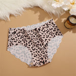 3Pcs Seamless Women's Panties S-XXL Sexy Butterfly Briefs Fashion Leopard Heart Breathable Female Comfortable Cozy Sexy Lingerie