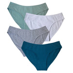 4Pcs/Set Women Low Rise Briefs Women's Cotton Panties Female Underpants Comfort Panties Sexy Lingerie M-XL Underwear