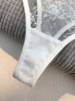 White Sexy Lingerie Set, An Experience of Daily Intimate Life That Is Both Pure and Exudes Allure ZA824057