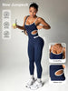Trendy Bodysuit Sportswear Woman Gym Jumpsuits Sport Pants Seamless Woman Clothing Yoga Clothes Female Fitness Overalls Leggings