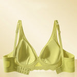 Push-Up Bras For Women Seamless Underwear Non-Wire Bralette Female Sexy Lingerie Deep V-neck Brassiere Solid Color Intimates
