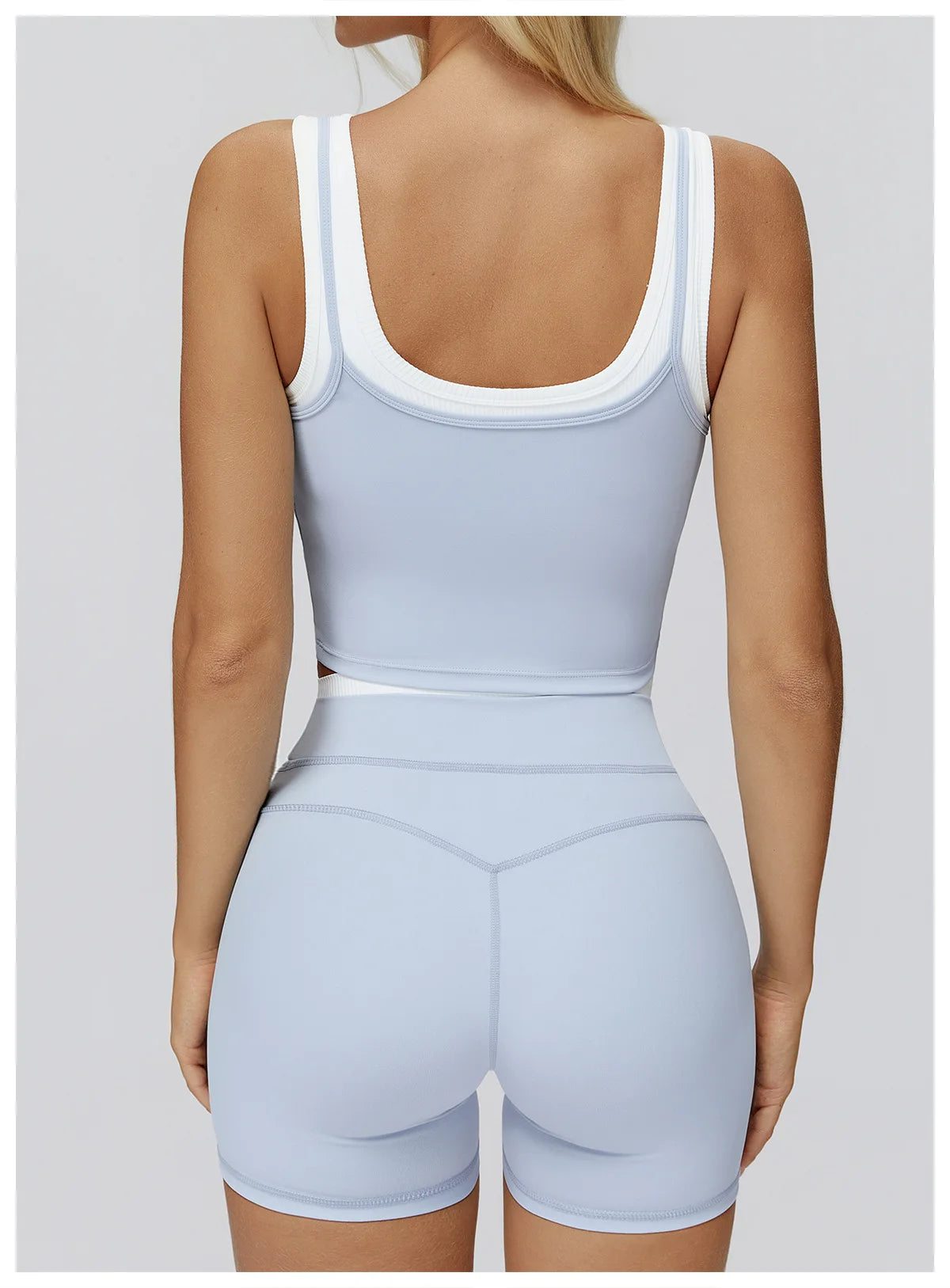 Color Blocked Fitness Bra Workout Tops Gym Underwear Fitness Sports Bras Athletic Sport Bra Women Backless Gym Yoga Crop Top
