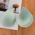 Tear Drop Shape Breast Pad Invisible Bra Pad Insert Removeable Sports Bra Cups Inserts Chest Insert Pads for Swimsuit Bikini