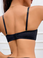 New Style Color-Blocking Women's Bra with Thin Upper and Thick Lower Padding, Enhancing Small Busts, Gathering and Lifting, Correcting Side Breasts, and Preventing Sagging
