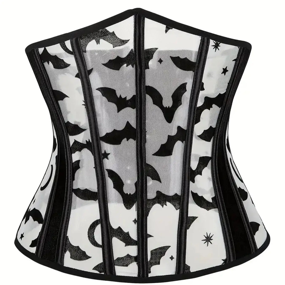 Royal corset body-shaping corset undergarment thin and breathable summer style with a cinched waist and plastic-boned mesh sexy