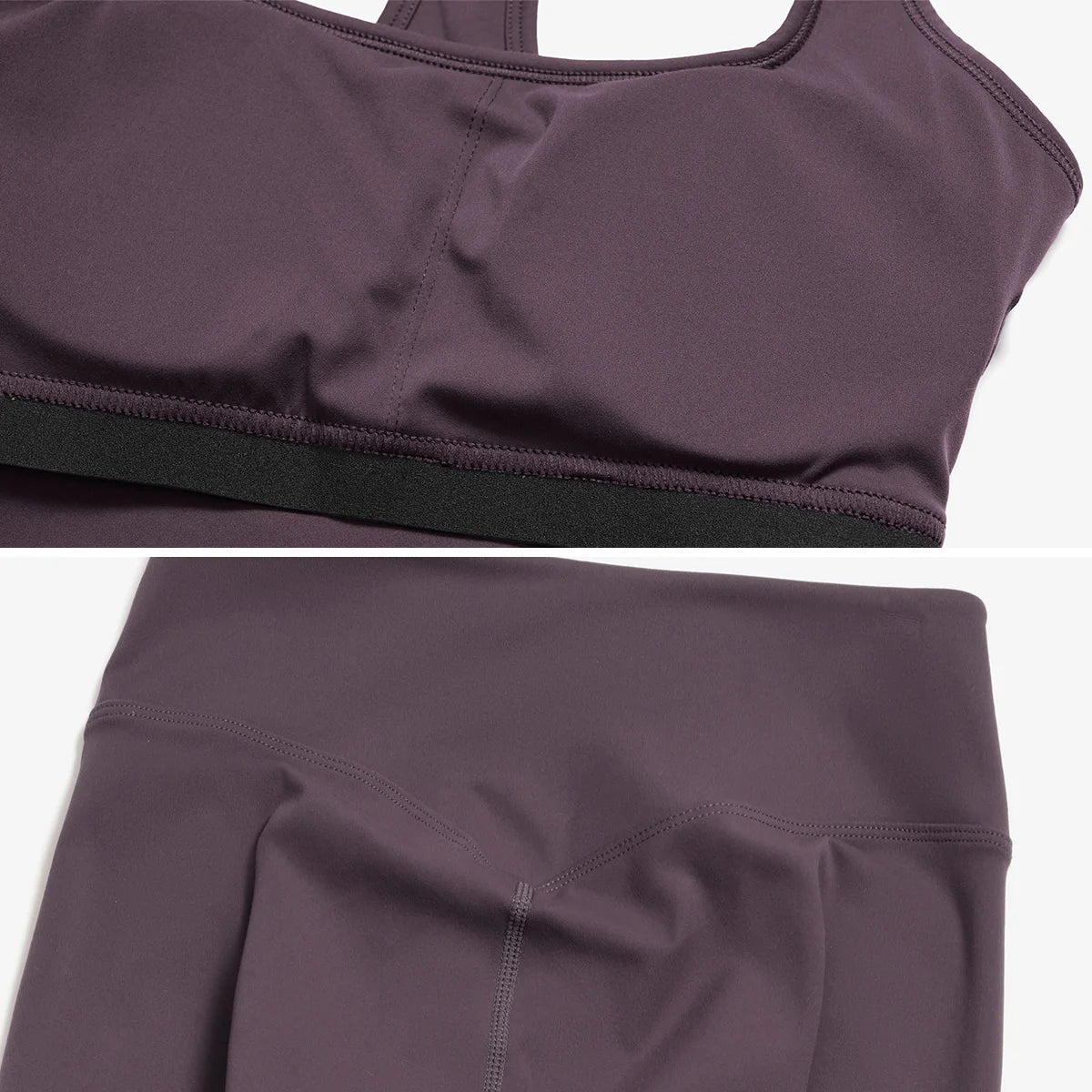 New Yoga Set 2PCS Gym Clothes Workout Outfits Women Long-sleeved T-shirt Sportswear Tracksuits Fitness Sports Vest Gym Leggings