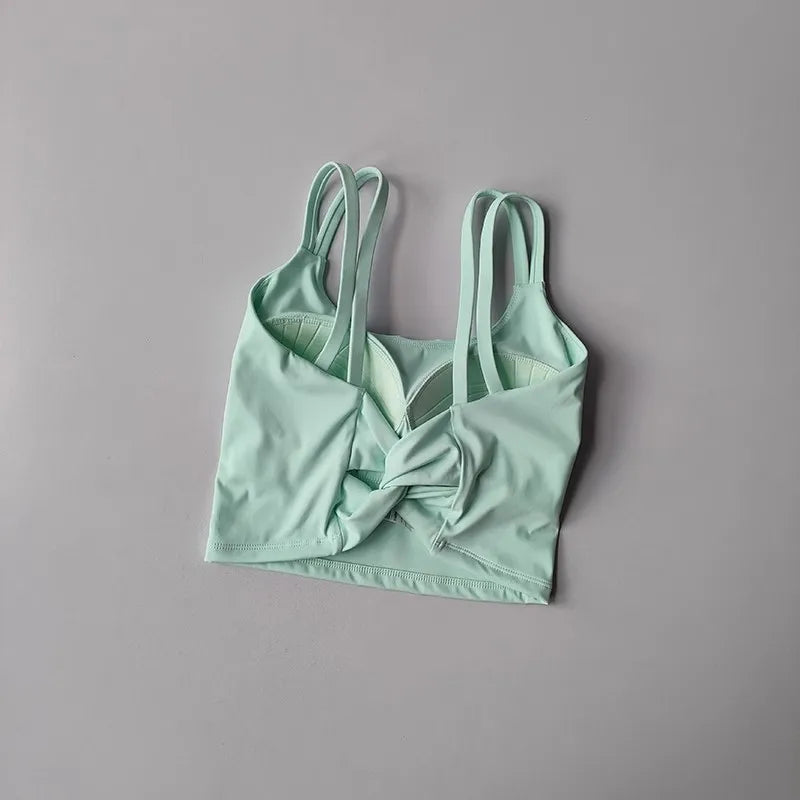 Women's yoga sports bra, shock-absorbing collection breast, beautiful back, fitness quick drying training vest