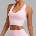Fitness Bra Workout Tops Gym Push Up Fitness Underwear Sports Bras Sexy Athletic Sport Bra Women Backless Gym Yoga Crop Top