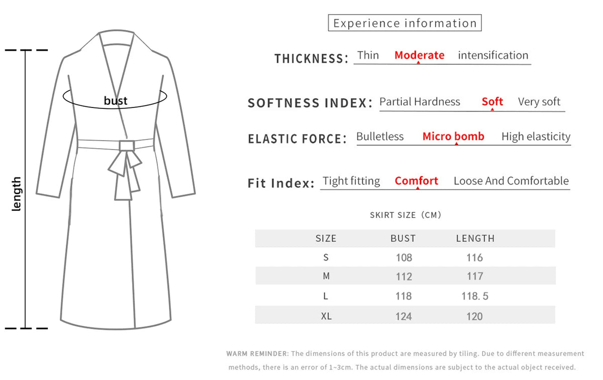 Women's Elegant Long Sleeve Robe V Neck Casual and comfortable bathrobe Solid Luxury Sleepwear For Home Relaxation