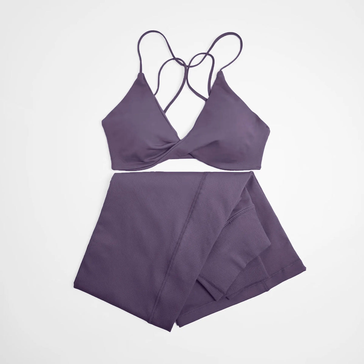 NCLAGEN Vision Twist Front Sports Bra And Vision Flares Yoga Sets Women Gym Clothes 2 Piece Tracksuit For Fitness Workout Suit
