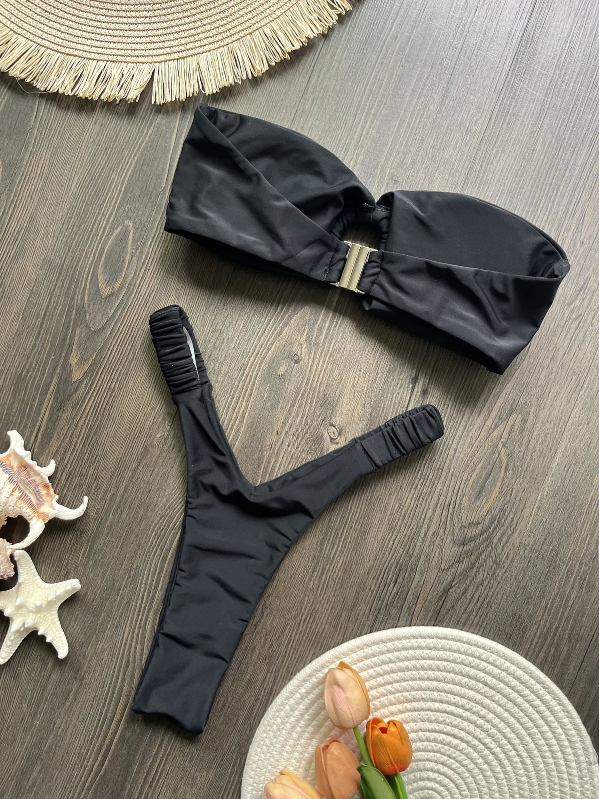 Micro Bikini Push Up Women Swimsuits 2024 Sexy Female Swimwear Brazilian Bikini Set Thong Biquini Swimming Suits Beachwear