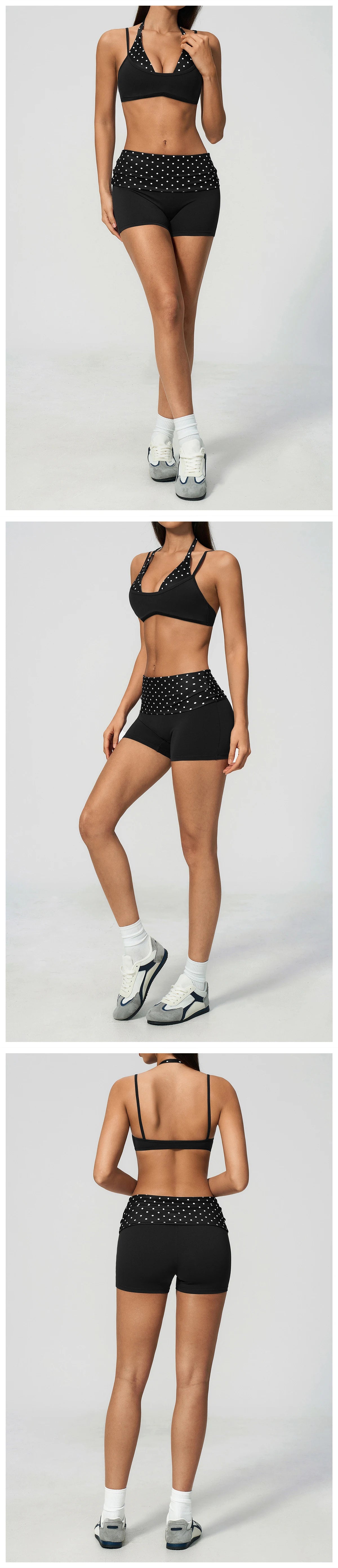 Yoga Set 2PCS Fitness Set Women's Tracksuit Sports Outfits Workout Clothes Female Running Capri Pants Gym Suit Athletic Wear