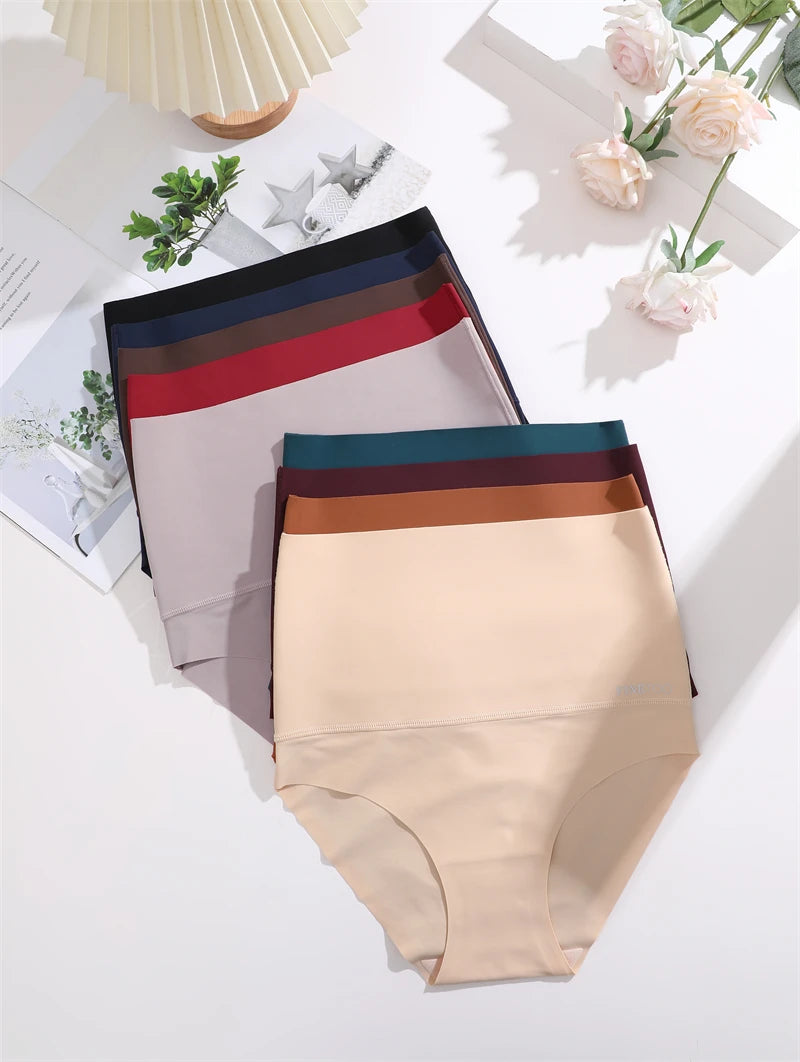 Women Seamless Shapewear Briefs High Waist Butt Lifter Women's Maillard Sexy Tummy Control Belly Shaping Lingerie Female Panty