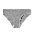 5Pcs/Set Women Cotton Panties Solid Color Low Rise Briefs Female Underpants Comfort Soft Stretch Panty Sexy Lingerie S-XXL