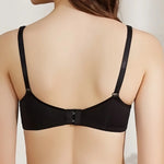 2Pcs/Set Padded Bras For Women Push Up Bra Underwear Non-wire Brassiere Sexy Lingerie Solid Color 3/4 Cup Comfort Intimates
