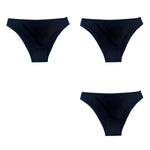 3Pcs/Set Women's Cotton Briefs Underwear Female Underpants Low Rise Underwear Sexy Lingerie Soft High Cut Panties
