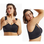 Seamless Sports Bras For Women Push-Up Bra Female Breathable Brassiere No Pads Bralette Solid Color Crop Top Sexy Lingerie S-5XL