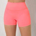 Yoga Shorts Gym Sports Shorts Women High Waist Workout Fitness Short Leggings Running Cycling Tight Soft Sportswear